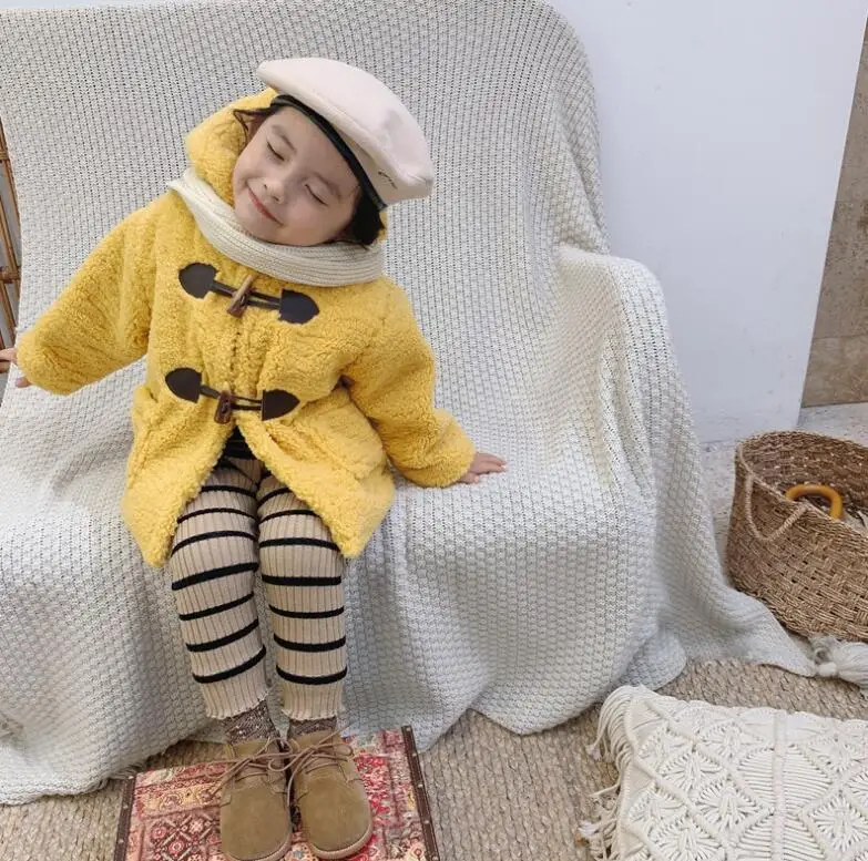 new wholesale boys girls fleece thicken coat winter fashion full sleeve kids jacket 1-6t HH918