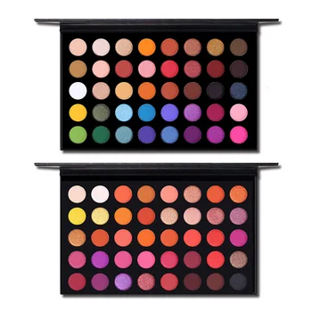 

2pcs/Lot UCANBE Changeable Colorful Shimmer Matte Eyeshadow Palette Makeup Mineral Smooth Waterproof Lasting Eye Shadow Powder
