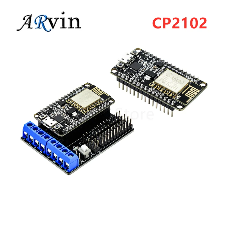노드 MCU 개발 키트 V3 CP2102 NodeMCU + 모터 쉴드 Wifi Esp8266 Esp-12e diy rc 장난감 원격 제어 Lua IoT 스마트 자동차 L293D 
