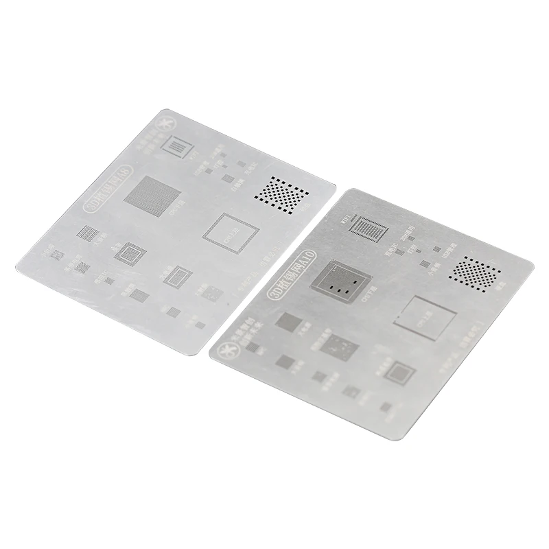 Трафареты для пайки Mijing 3D BGA A8 A9 A10 A11 A12 CPU ремонтные инструменты iPhone X XS MAX 6 6S 7 8 8PLus