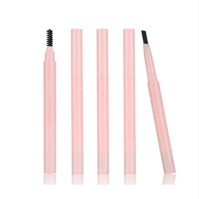 

Double-headed Eyebrow Pencil Eyebrow Brush No Smudge Durable Waterproof Sweat-proof Lock, Color Non-marking Eyebrow Powder Eyebr