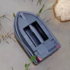 GPS Position Smart Remote Control RC Bait Boat TL-380D With Double Hopper Remote Control Sonar Fish Detector Fishing Bait Boat 4