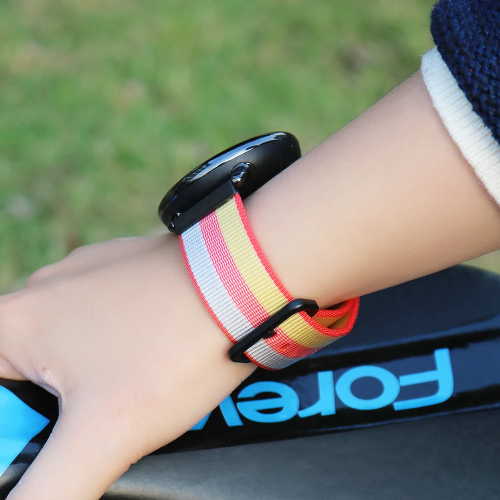 Ремешок для умных часов SIKAI 20 мм ремешок браслета Xiaomi Amazfit нейлоновый браслет Bip