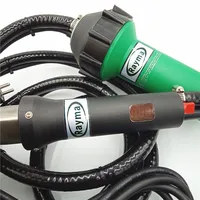 2020 new type digital display hot air welder with 2M long blastic pipe plastic welding Split type welding machine hot selling 2