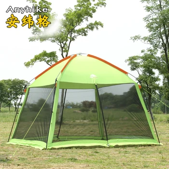 

High Quality Portable Family Party Single Layer 5-8 Person Tents Outdoor Camping Pergola Beach Gazebo Hiking Camping Sun Shelter