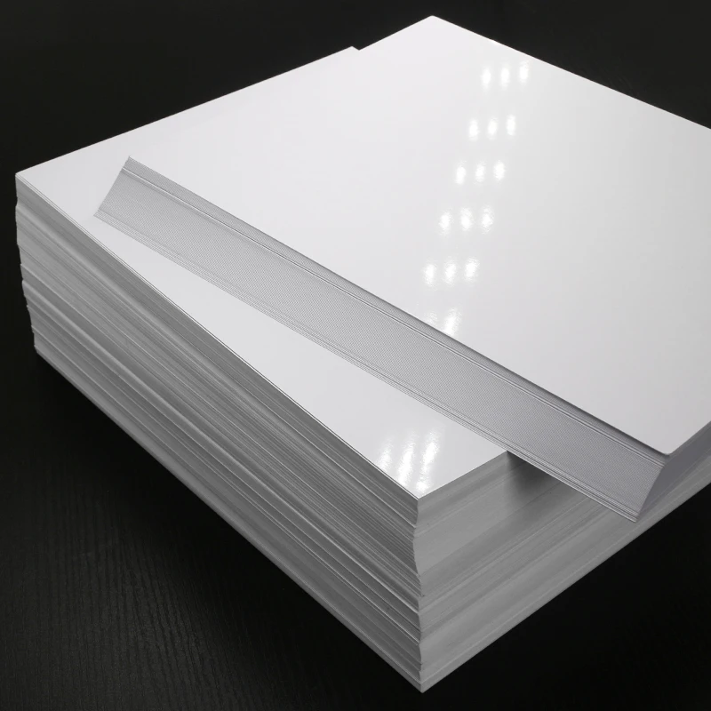 Photo Paper Photo Printing Paper A5 Double Side Coated High Glossy Photo Paper For Inkjet Printer Menu Picture Business Card 120g 140g 160g 200g 240g 260g 300g