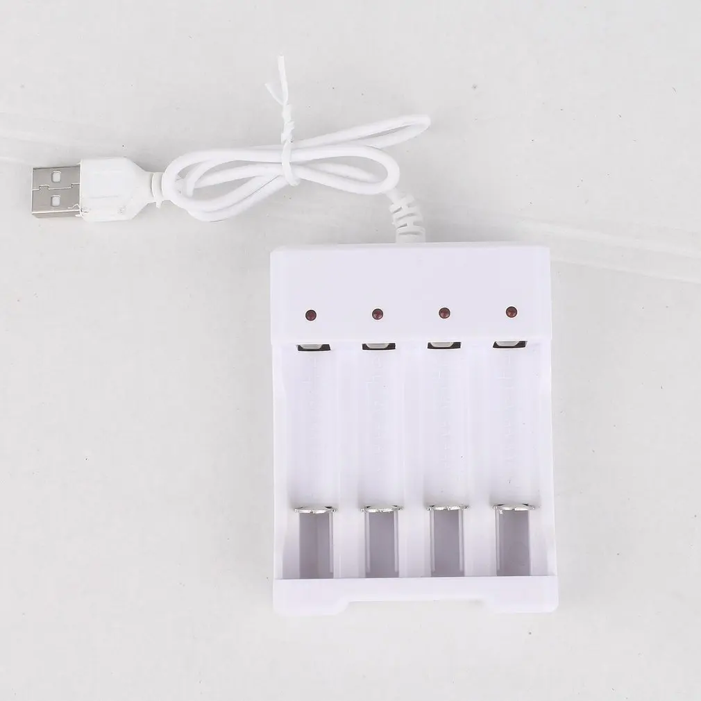 Зарядное устройство для батарейки AA AAA 4 порта зарядное устройство с usb-разъемом универсальные аксессуары для электроинструмента
