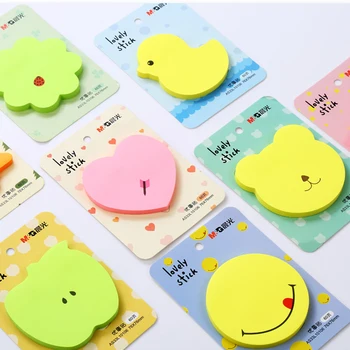 

2pcs M&G fluorescent 60 Pages/Pack 76x76 mm Kawaii Decoracion Diary Stickers Scrapbooking Stationery Sticker Student Supplies