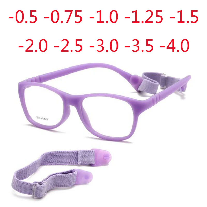 Anti Blue Light Kids Square Glasses Children Boy Girls Computer