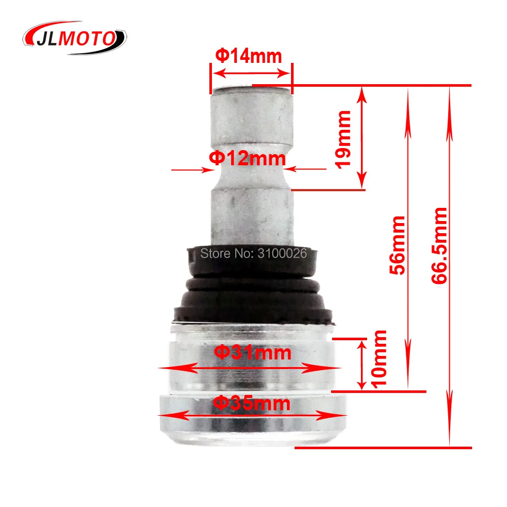 Шаровой шарнир подходит для подвески POLARIS детская коляска ATV UTV велосипед RZR 570 800 900 PN 7061220 7061187 7081505 7081580 7081666 запчасти