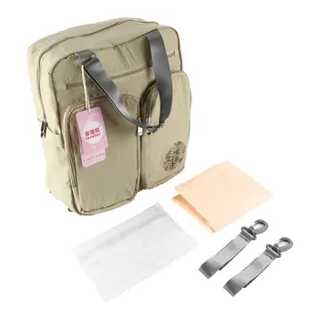 

Insular Multifunctional Large Capacity Baby Diaper Backpacks Stroller Bag Outdoor Mother Backpack Computer Sack Cosmetic Bag