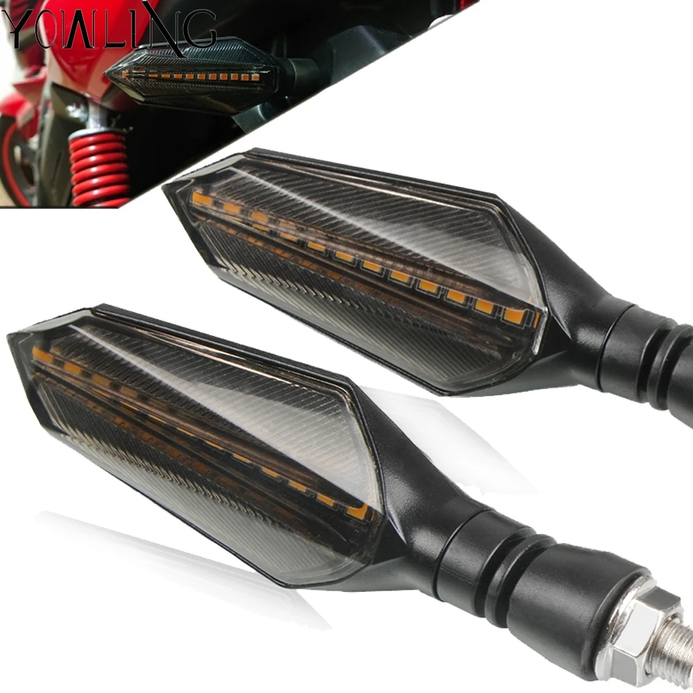 

For SUZUKI V-Strom 650 V-Strom650 VStrom All Years Motorcycle Turn Signals Light Tail Flasher LED Flowing Water Blinker Lights
