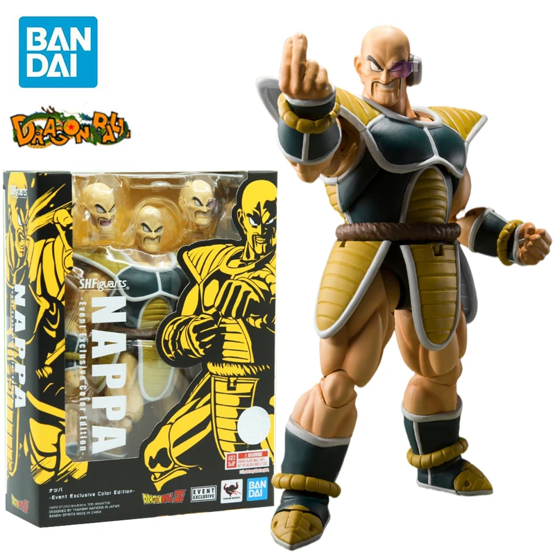 Коллекционная аниме-модель Spot BANDAI Dragon Ball Z CJ SHF Nappa S.h. Фигурarts 2021 Chinajoy Limited из ПВХ |