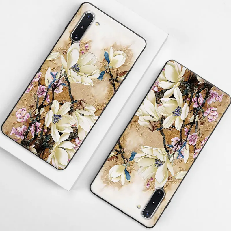 Для Note4 5 9 Тонкий силиконовый чехол для samsung Galaxy Note10/10pro задняя крышка для N910 N920 N970 мягкий TPU индивидуальный чехол для телефона - Цвет: 14