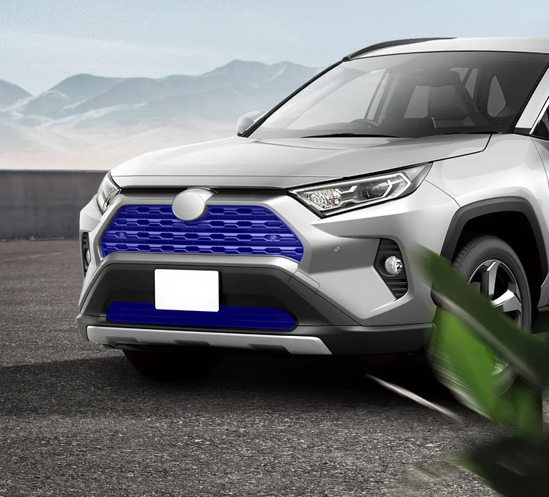 Black Car Front Grille Mesh Grille Inserts Fit for RAV4 2019 2020 Black Car Front Grille Mesh Grille Inserts Fit for RAV4 2019 2020