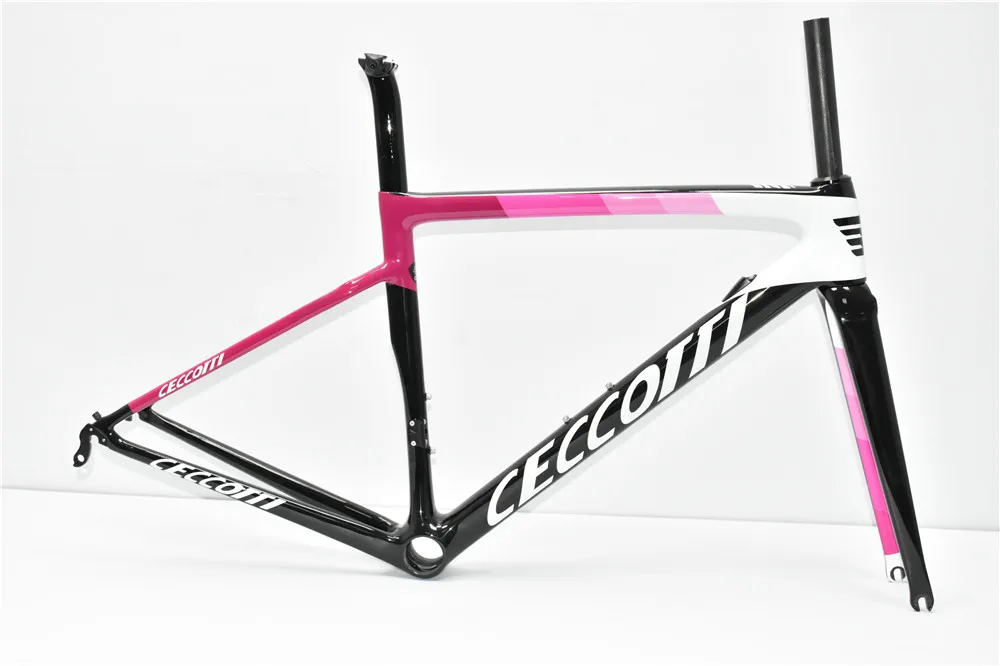 Dc019 ceccotti карбоновая рама для дорожного велосипеда Toray PF30/BB30/BSA рама+ вилка+ подседельный штырь+ зажим+ гарнитура