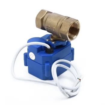 

Motorized Ball Valve Brass,3/4 DN20 BSP Full Bore, 2 Way, 60-80mA CR-02 Blue