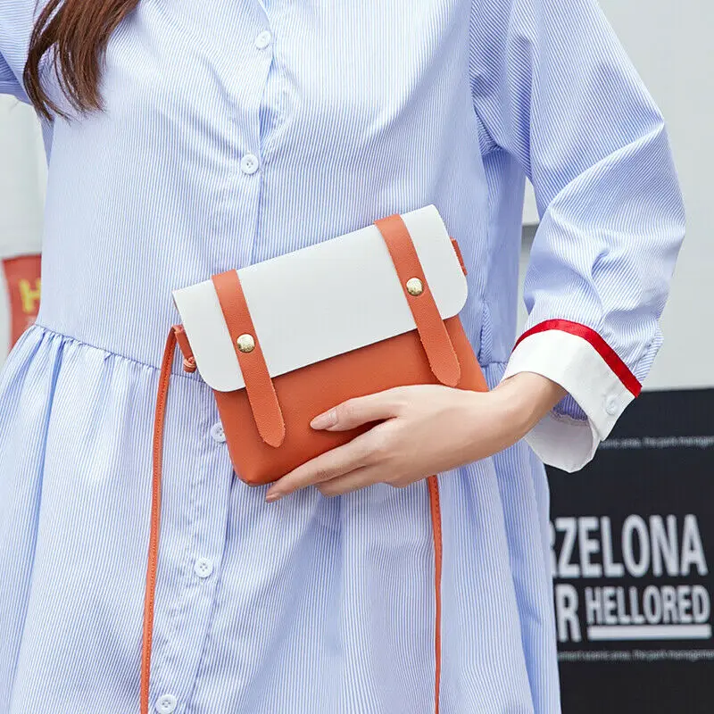 Сумки через плечо для женщин из искусственной кожи Маленькая сумочка модная женская наплечная сумка женская Портативная сумка через плечо