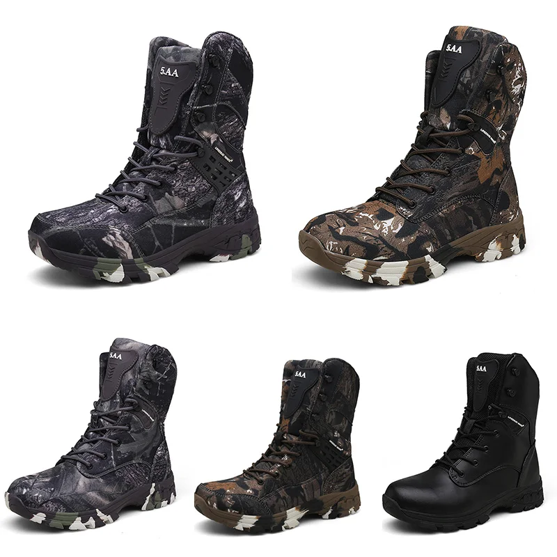 Военная обувь Мужские ботинки дезерты Армейские уличные походные мужские