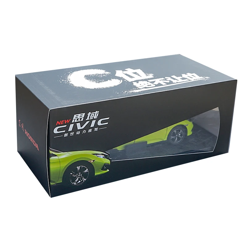 1:18 Honda 2019 CIVIC литые модели автомобилей из сплава игрушки металлические