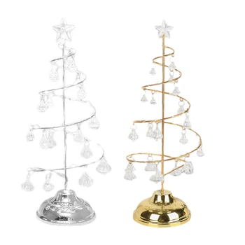 

Led Christmas Lights Crystal Christmas Tree Lights Room Bedroom Table Lamp Copper Line Night Light Copper Wire Night Light