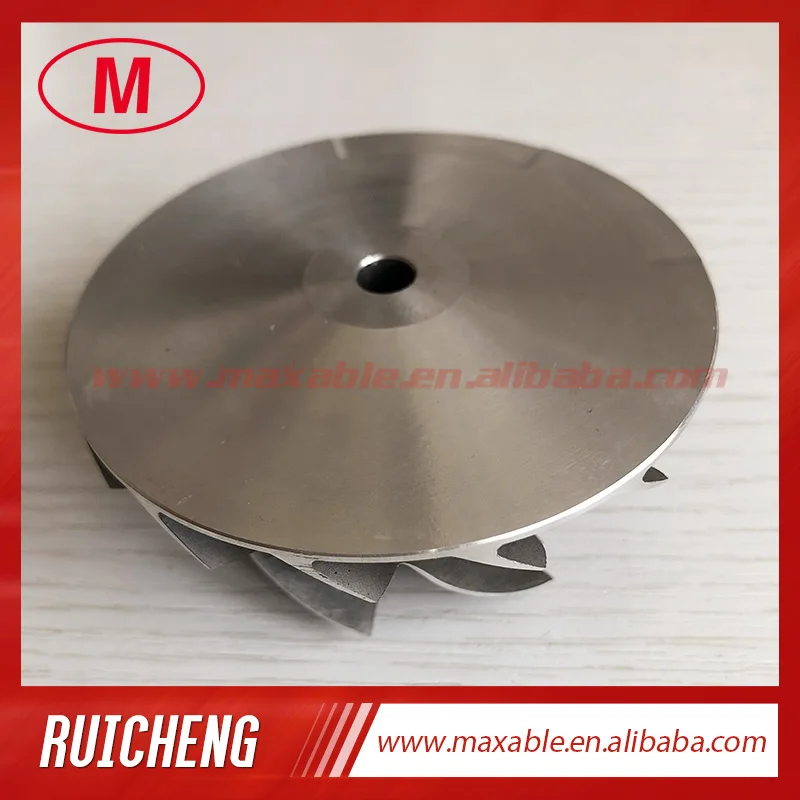 TD07 57.7/78.00mm 7+7 blades Turbocharger casting compressor wheel bore:7.00mm