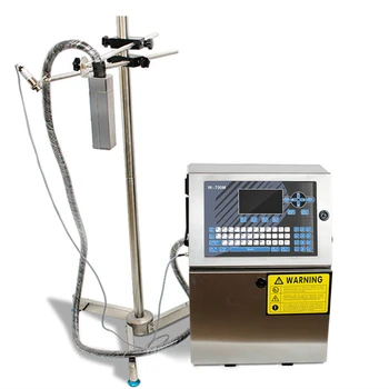 Billig CIJ Industriellen Inkjet Verfallen Datum Code Druck Maschine CIJ Tinte Jet Drucker Für Die Pharma Industrie