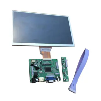 

MOOL 9 Inch TFT LCD Display Module HDMI+VGA+2AV Driver Board for Raspberry Pi