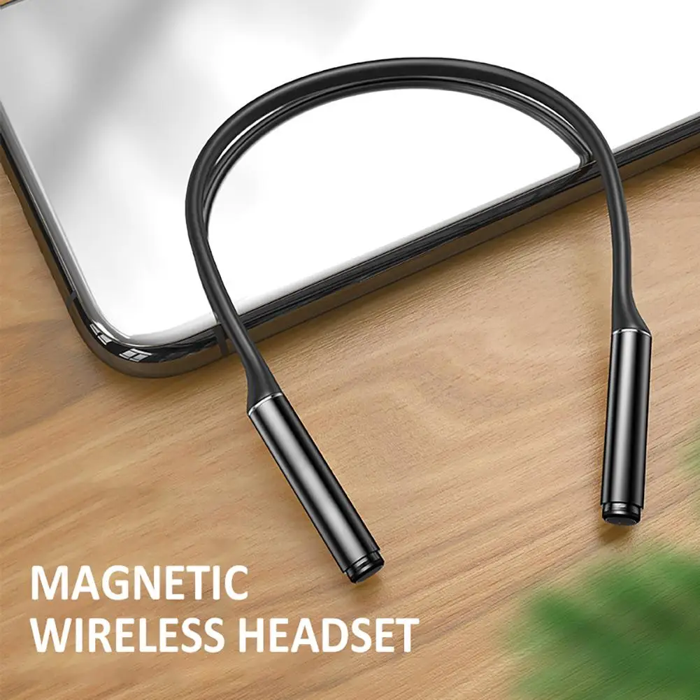 Bluetooth Wireless 5 1 Sports Earbuds Waterproof In ear Earphones Neck Hanging Headphones Running Music Headphones Convenient