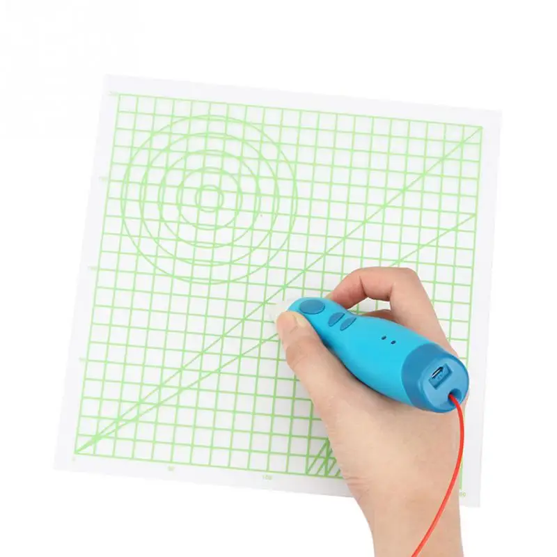 Для 3d-печати ручки художественные принадлежности Подарочный инструмент для рисования базовый шаблон Силиконовый дизайнерский коврик полезный многообразный создать 3D предметы