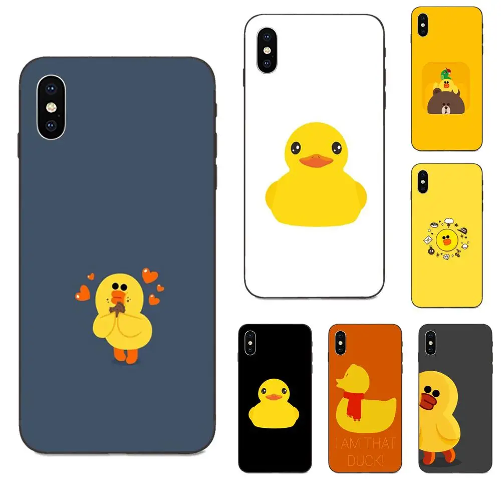 Мягкие чехлы для Xiaomi Redmi Note 3 3S 4 4A 4X 5 5A 6 6A 7 7A K20 Plus Pro S2 Y2 Y3 Cool Yellow Duck|Бамперы| |