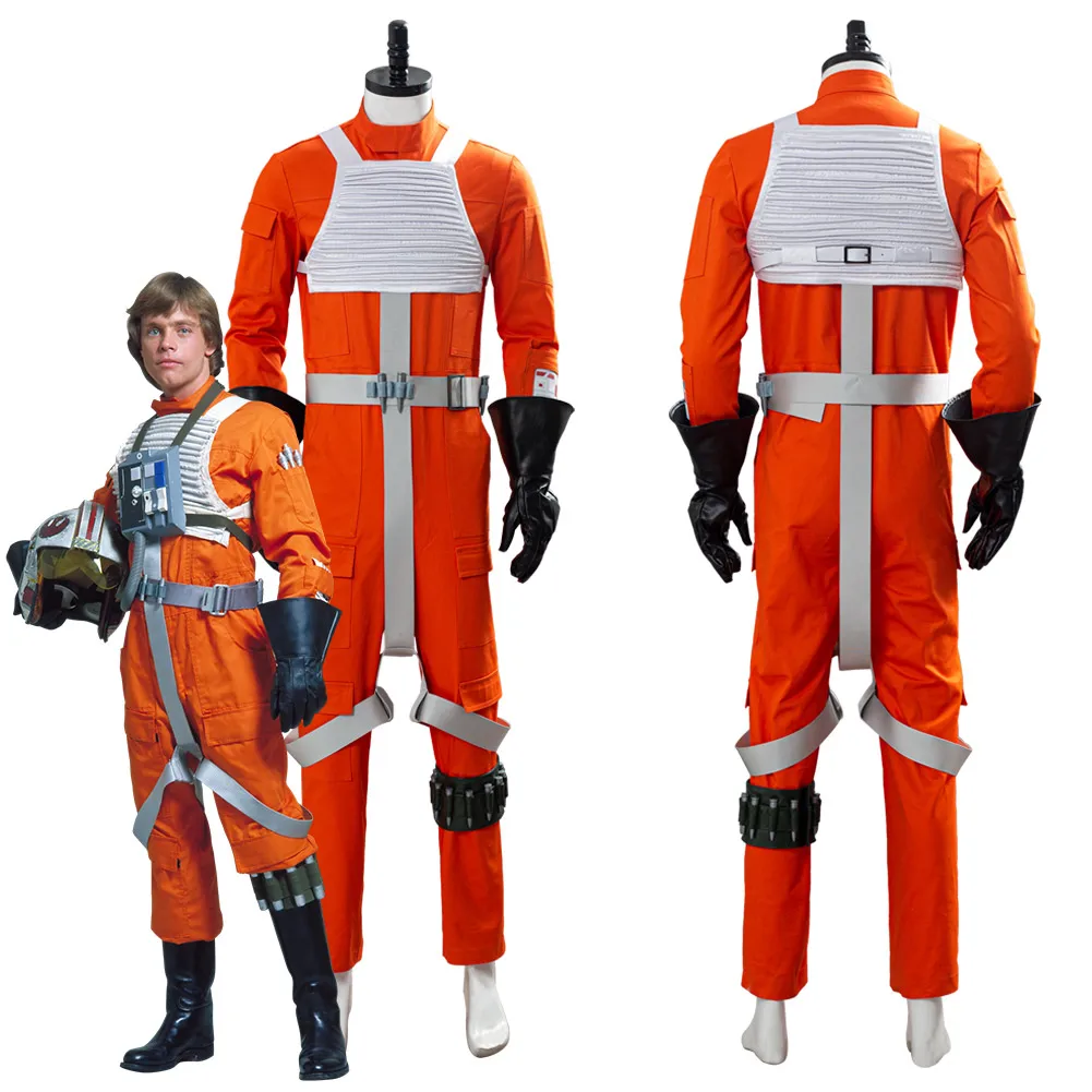 Звездные Косплей войны X WING Rebel комбинезон пилота Костюм Комбинезон для взрослых