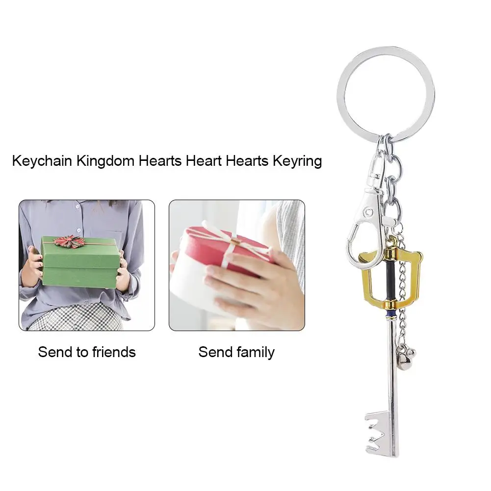 Брелок Kingdom Hearts сердце брелок в форме сердец