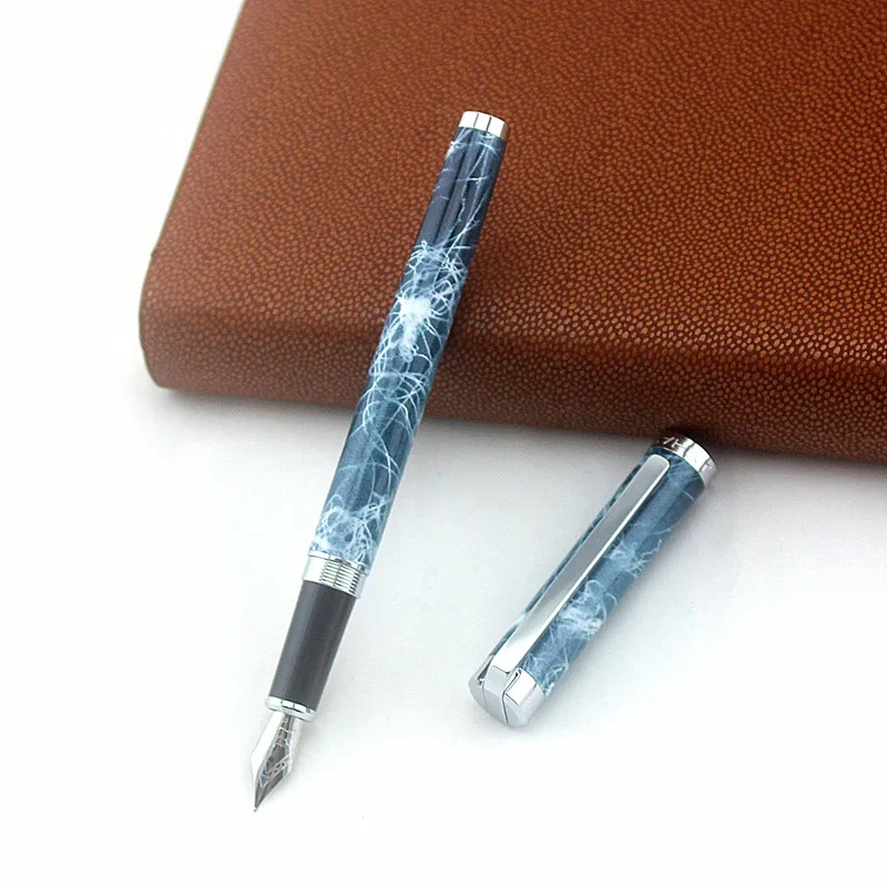 jinhao роскошный Герой авторучка для офисных работников быстрое письмо Подарочный металлический бизнес чернильная ручка подарок