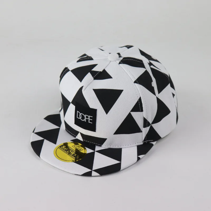 Baseball Cap Dope Patch Triangle Block 