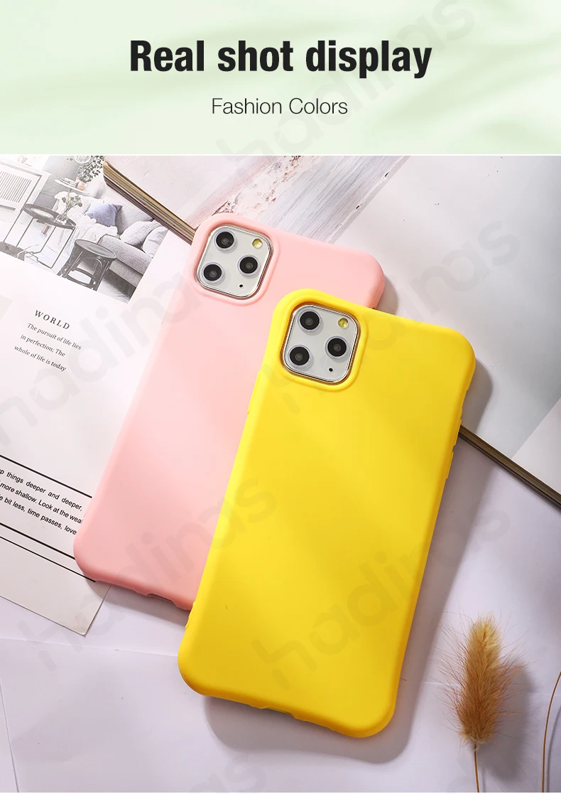 Мягкий силиконовый чехол для iPhone 11 Pro Max на iPhone XR X XS Max карамельный цвет Coque Capa для iPhone 6 6s 7 8 противоударный чехол