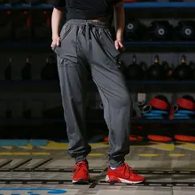 Свободные, размера плюс, для полных девушек, для фитнеса, спортивные штаны, для йоги, бега, шаровары, быстросохнущие, дышащие, тянущиеся брюки