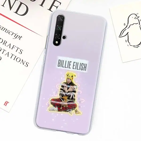 H04 Billie Eilish Халид чехол для Honor 20 Pro 10 20 Lite 20i Honor 8X 9X 8A Pro 8C 8 секунд воспроизведение 3e Твердый чехол-накладка для телефона чехол - Цвет: H04