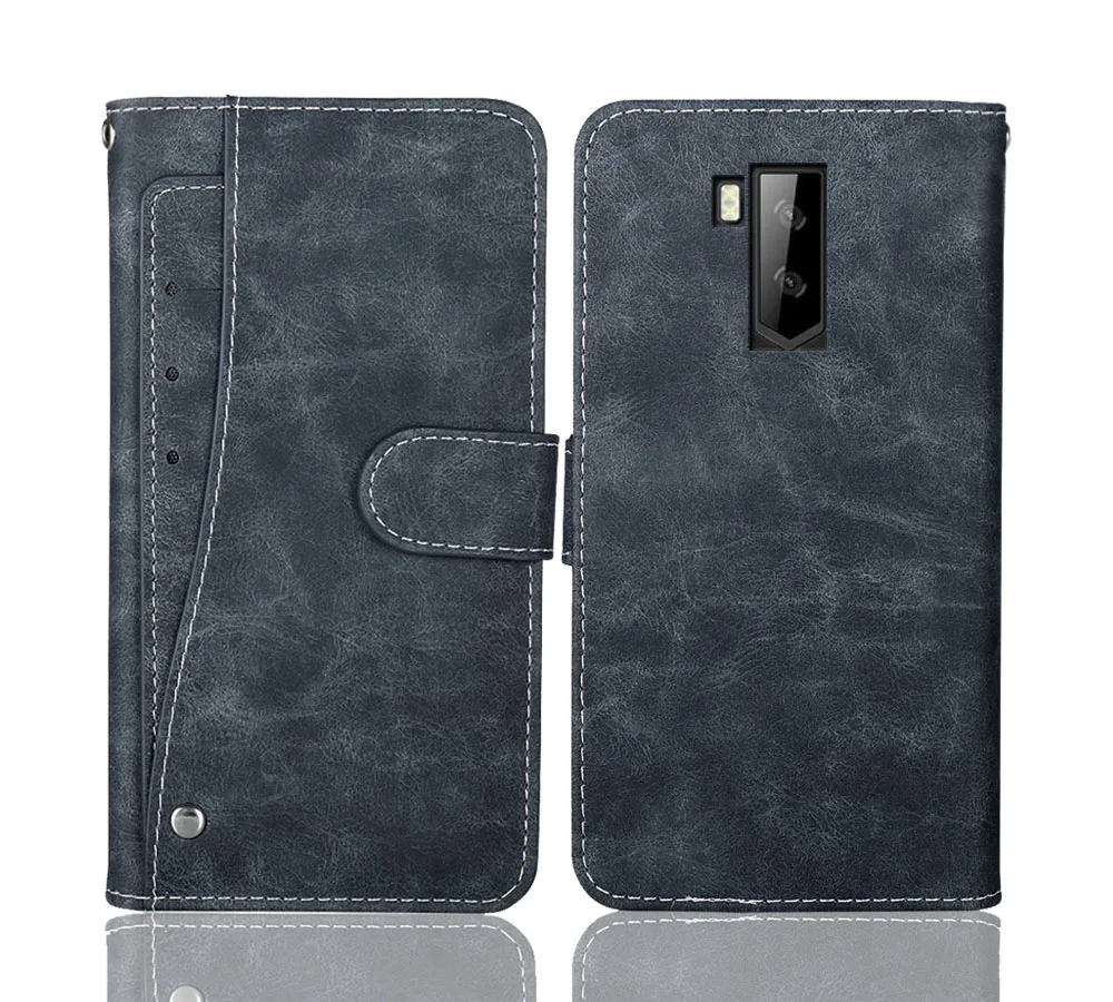 

Luxury Wallet Ulefone Armor X5 Case 5.5" Vintage Flip Leather Phone Case Business Bag Protective Cover With Front Card Slots