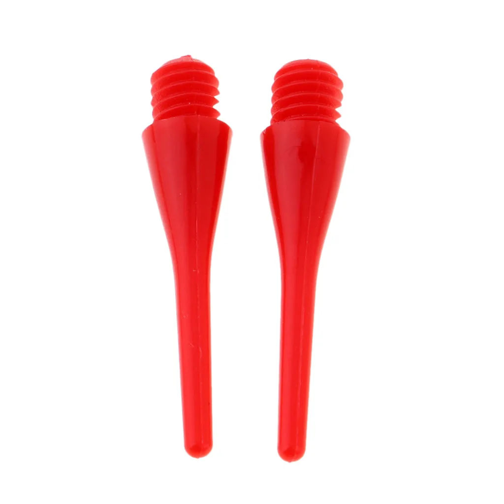 20 Pieces Dart Soft Tips Nylon Points Game Parts Replacement Accessories for Electronic / Soft Dartboard Darts Shafts Flights