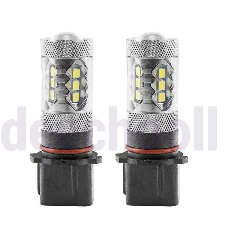 Deechooll 2x чистый белый 16 SMD P13W DRL светодиодный лампы для Mazda CX5 CX 5 W/HID H/L Габаритные