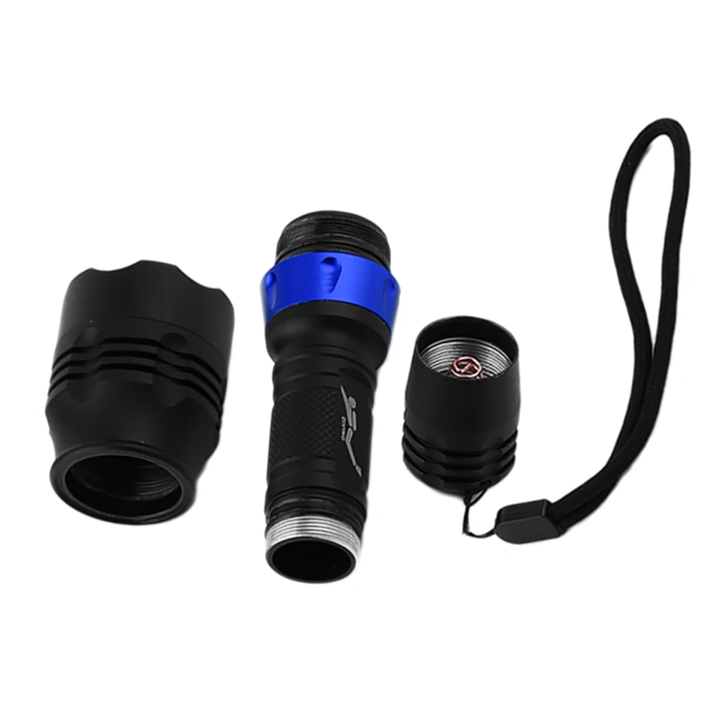 

Светодиодный мини-фонарик T6, водонепроницаемый фонарь с регулируемым фокусом, лампа для рыбалки, кемпинга, верховой езды, 300 люмен