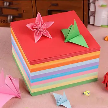 

Square Paper 100Pc/200pcs Origami 8CM Double Sided Color Origami Portable Scrapbooking Sheets Colorful DIY New Handmade Paper