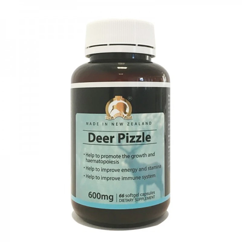 Gold Kiwi Deer Pizzle 600mg 66Capsules (5)