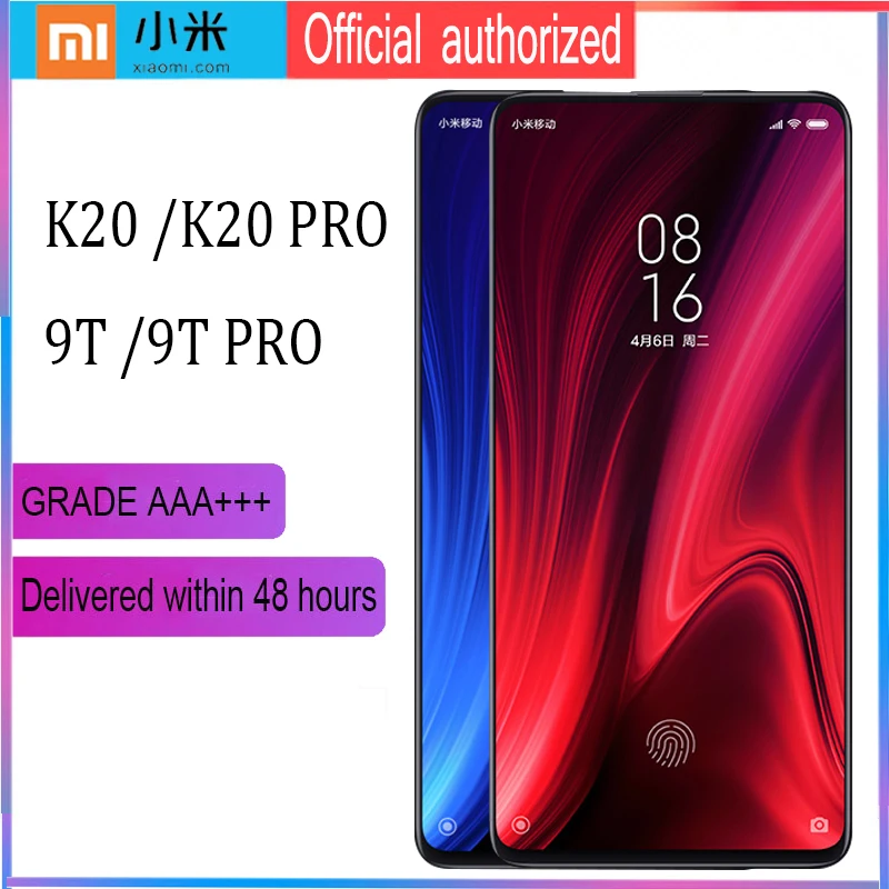 

ORIGINAL 6.39'' AMOLED XiaoMi 9T Pro LCD with frame for XIAOMI K20 Pro Display Touch Screen Digitizer Assembly