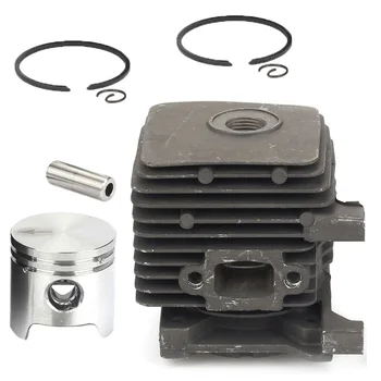

Parts Cylinder Piston Kit Pin Clips For Stihl FS55 FS45 BR45 Home Tool