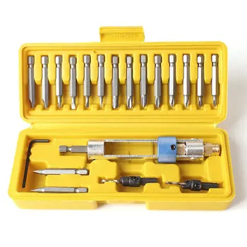 

20 pieces set High-speed Steel Drill Bit Head Screwdriver Dual-purpose Screwdriver Electric Drill Screwdriver Head
