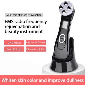 

Mesotherapy Electroporation RF Radio Frequency LED Photon Skin Care Beauty Device Face Lifting Wrinkles Removal Facial Cleaner