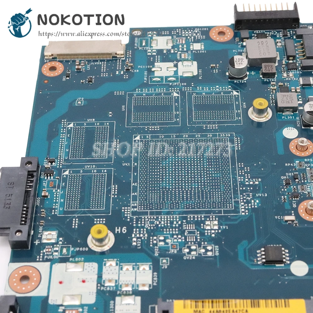 NOKOTION CN-0D28MX 0D28MX VBW01 LA-9982P материнская плата для ноутбука Dell Inspiron 15R 5537 3537 Материнская плата ноутбука 2955U Процессор DDR3