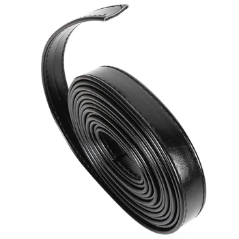 

1 Roll 3 Meters PU Leather DIY Sewing Pouch Leather Strip Accessories Double-side Hemming Strap for Sewing Bag Purse Supplies (B